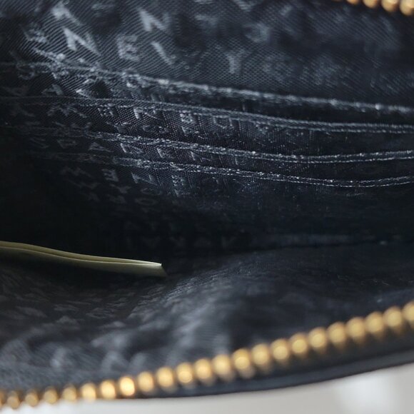 Kate Spade ♠️ New York Black Leather Wristlet / Clutch
